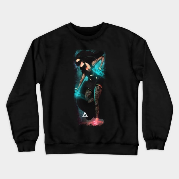 VR VIBE2 Crewneck Sweatshirt by artface